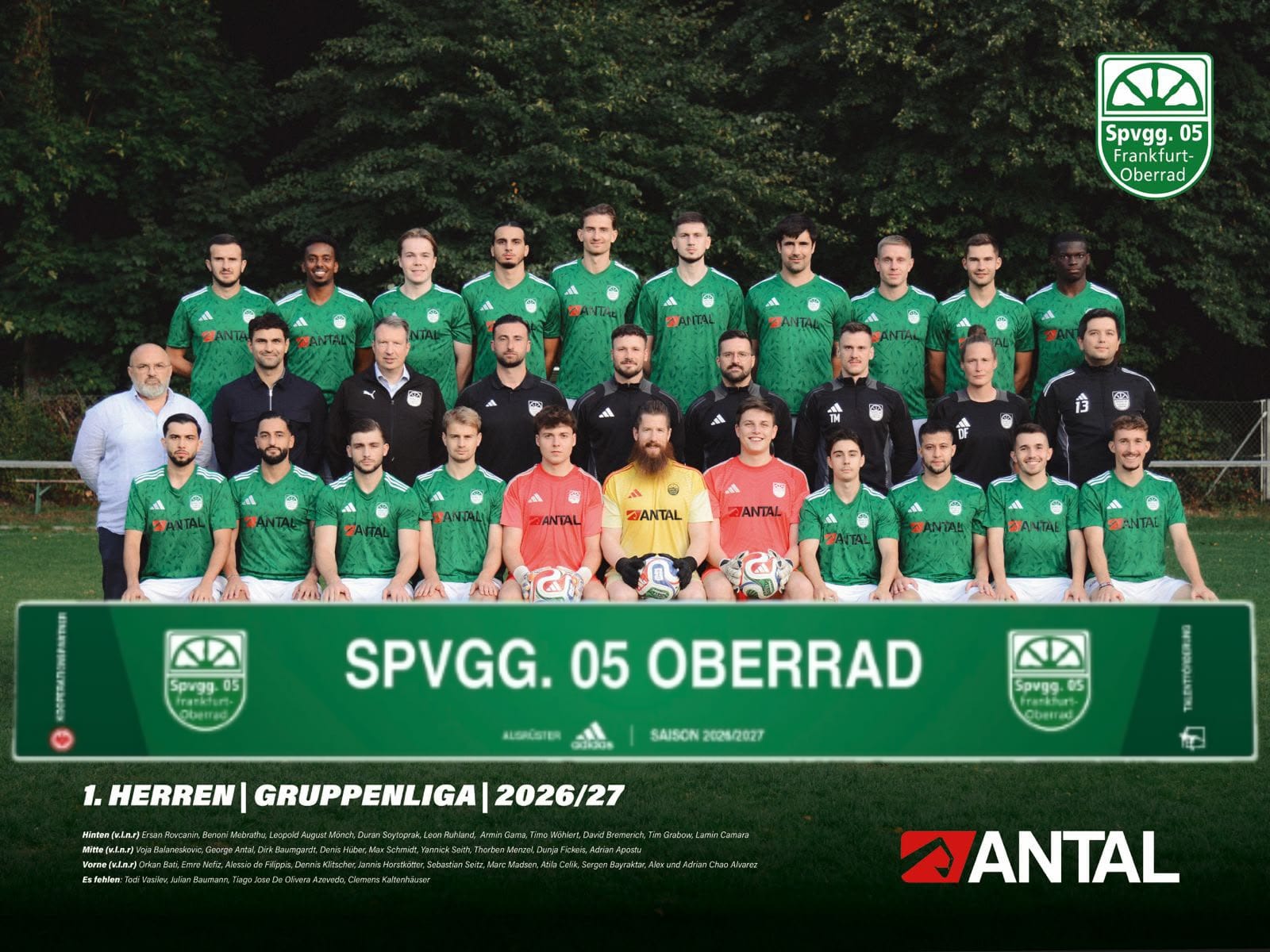 1. Mannschaft 2026-2027